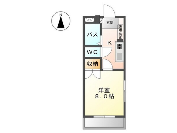 エバーレジデンスA棟の物件間取画像